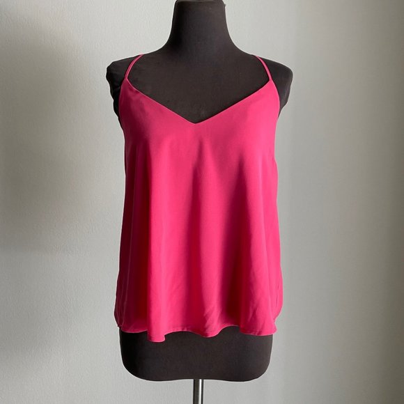 Marciano Tops - Marciano sz S Sleeveless spaghetti strap cropped high low detailed back blouse t